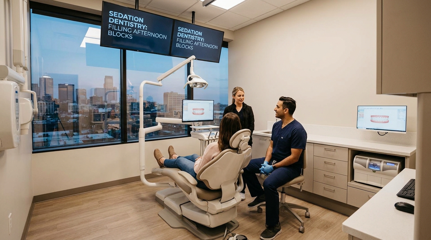 Sedation Dentistry Marketing That Fills Afternoon OR Blocks