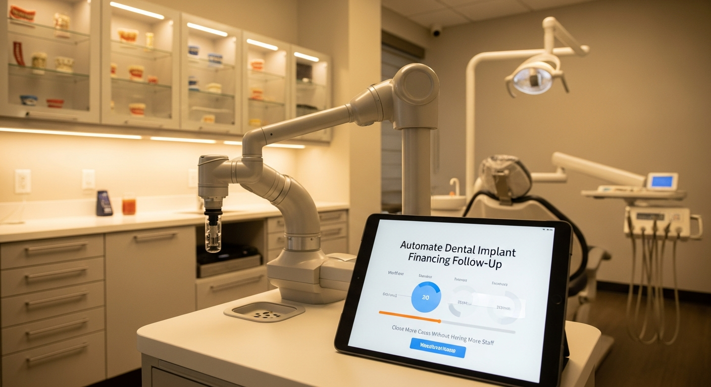 Automate Dental Implant Financing Follow-Up to Close More Cases Without Hiring More Staff