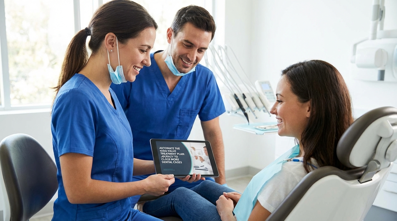Automate the High-Value Treatment Plan Journey to Close More Dental Cases - dental marketing strategy