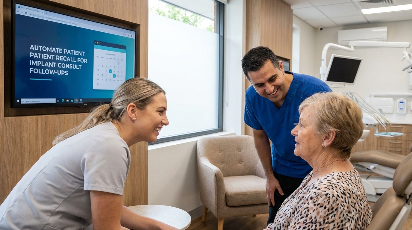 Automate Patient Recall for Implant Consult Follow-Ups - dental marketing strategy