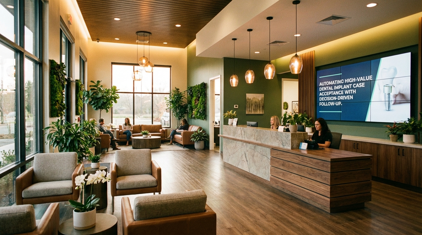 Automating High-Value Dental Implant Case Acceptance with Decision-Driven Follow-Up - practice growth insights