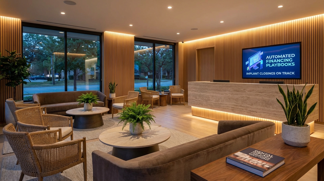 Automated Financing Playbooks That Keep Dental Implant Closings on Track - practice growth insights