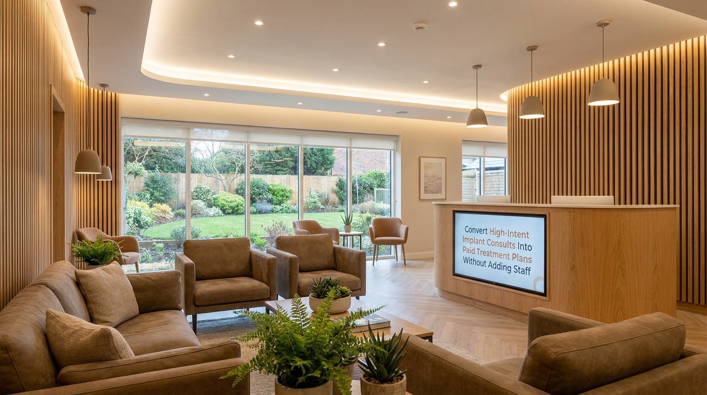 Convert High-Intent Implant Consults Into Paid Treatment Plans Without Adding Staff - practice growth insights