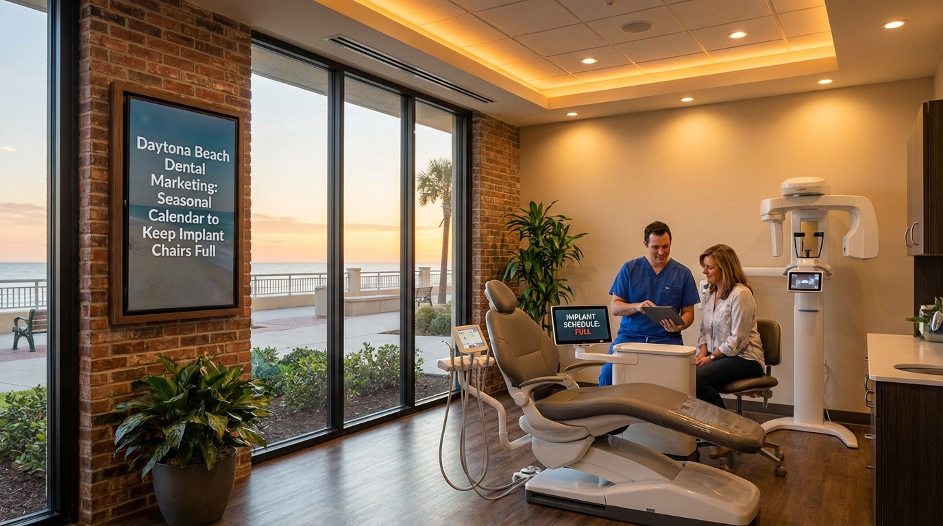 Daytona Beach Dental Marketing Seasonal Calendar to Keep Implant Chairs Full