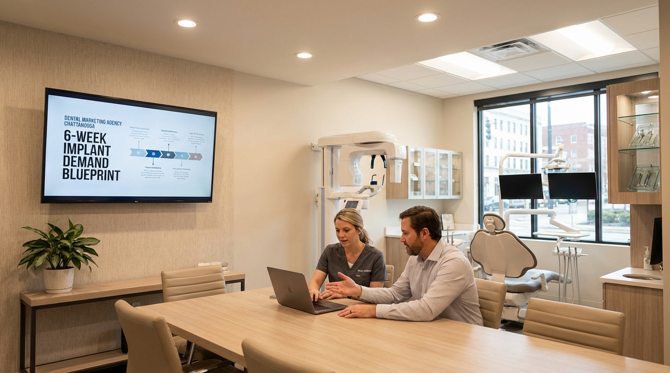 Dental Marketing Agency Chattanooga: 6-Week Implant Demand Blueprint