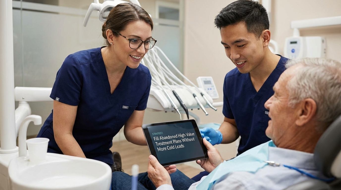 Fill Abandoned High-Value Treatment Plans Without More Cold Leads - dental marketing strategy