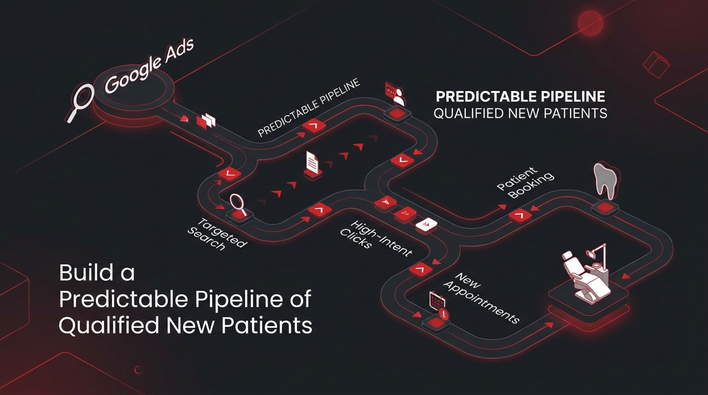 Google Ads for Dentists: Build a Predictable Pipeline of Qualified New Patients - dental marketing strategy