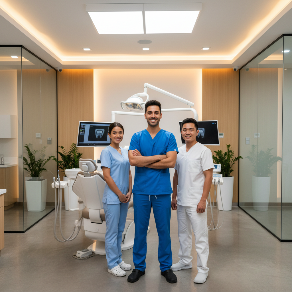 Dental practice team ready to increase high-value case acceptance rates