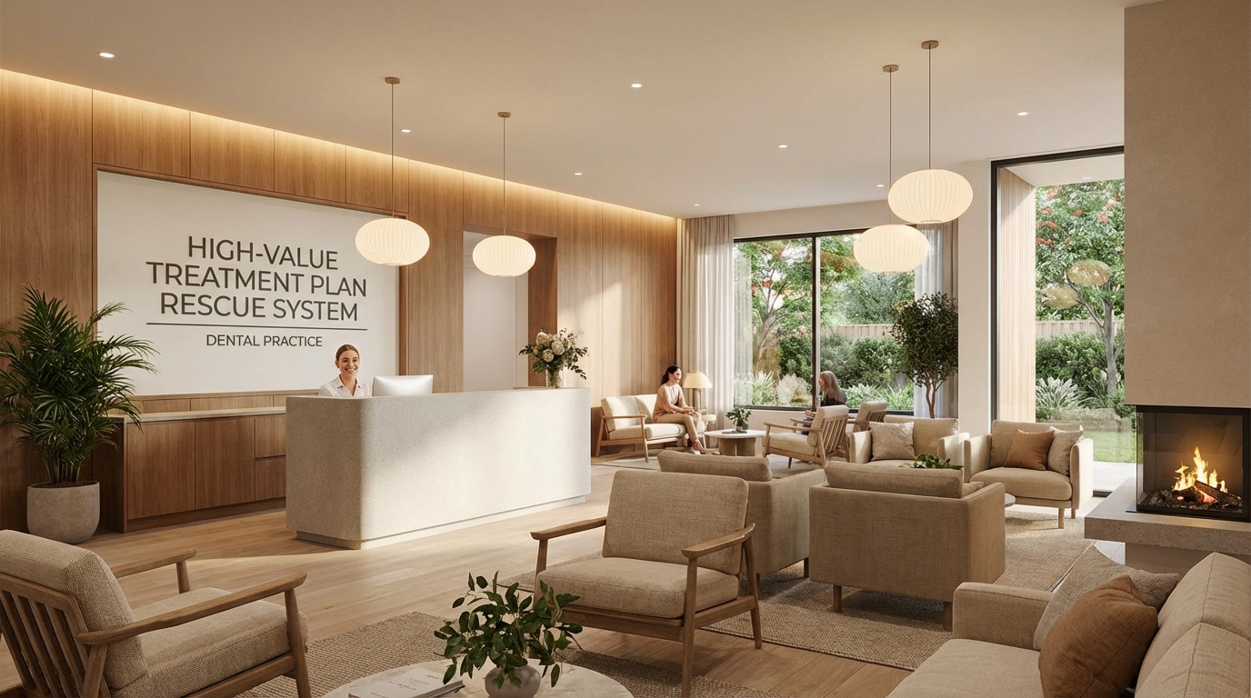 High-Value Treatment Plan Rescue System for Dental Practices - practice growth insights