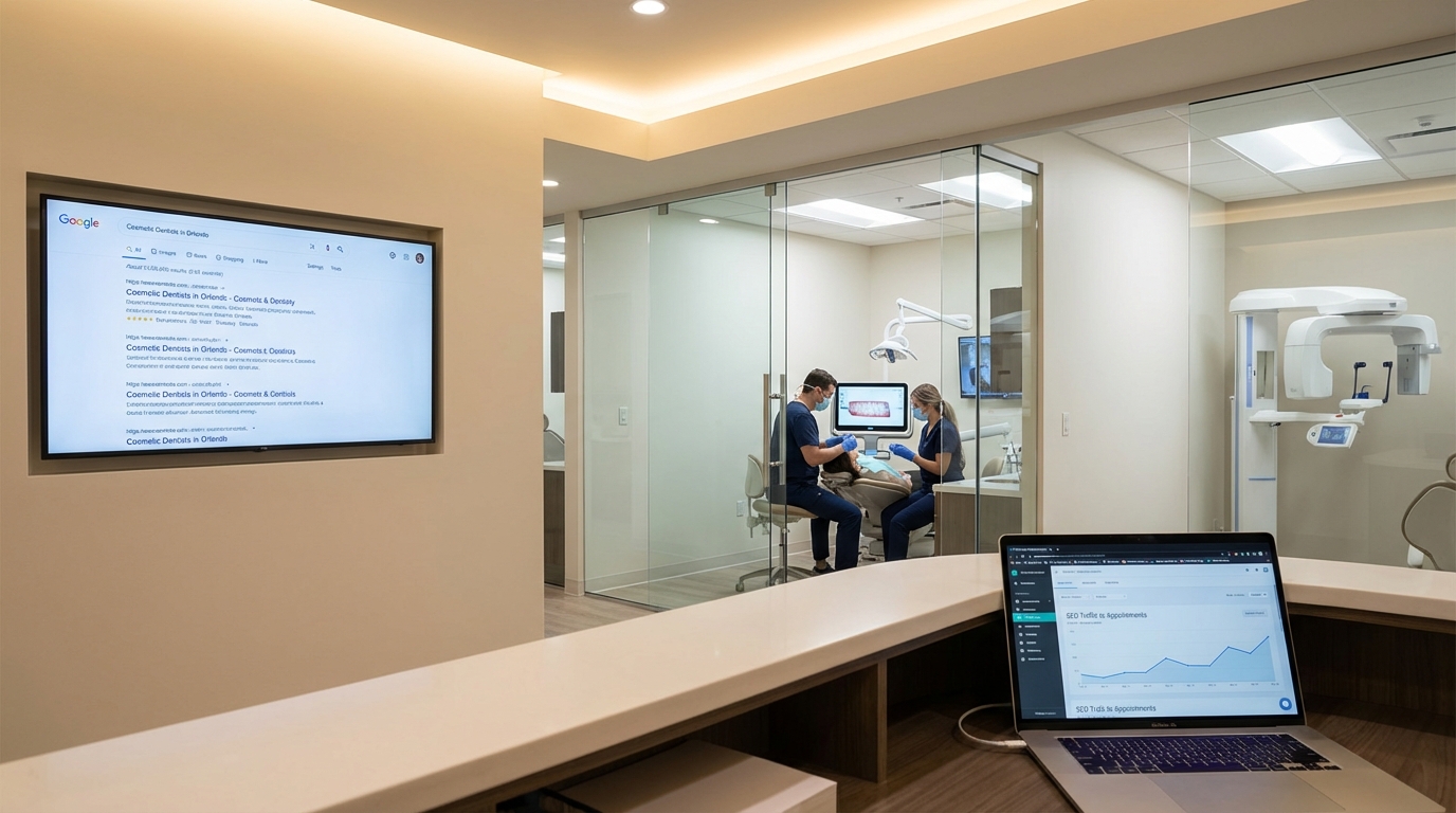 How Cosmetic Dentists in Orlando Use SEO to Stay Booked