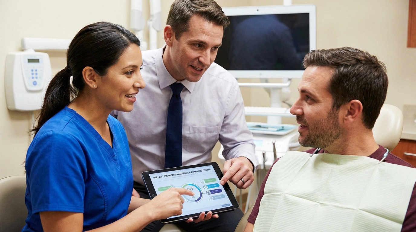 Implant Financing Automation Command Center for High-Value Dental Practices - dental marketing strategy
