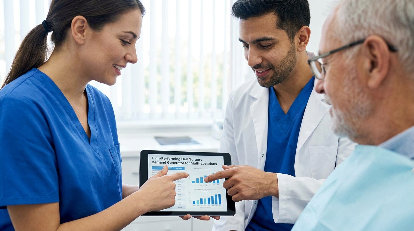 High-Performing Oral Surgery Demand Generator for Multi-Locations - dental marketing strategy