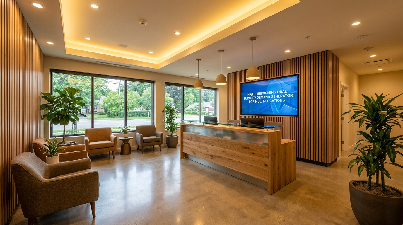 High-Performing Oral Surgery Demand Generator for Multi-Locations - practice growth insights