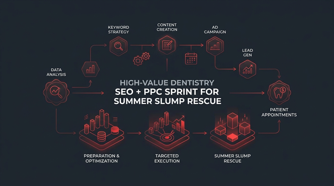 High-Value Dentistry SEO + PPC Sprint for Summer Slump Rescue - dental marketing strategy
