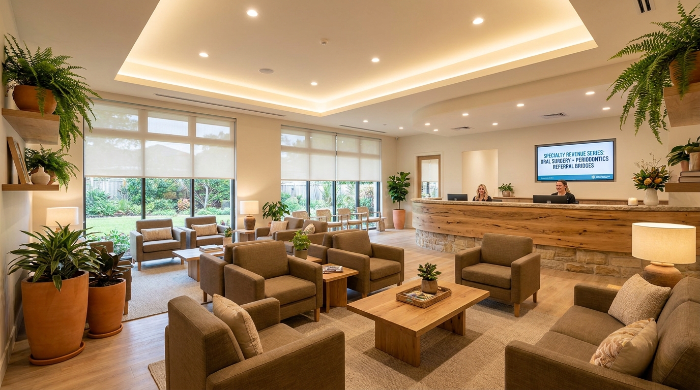 Specialty Revenue Series: Oral Surgery + Periodontics Referral Bridges - practice growth insights