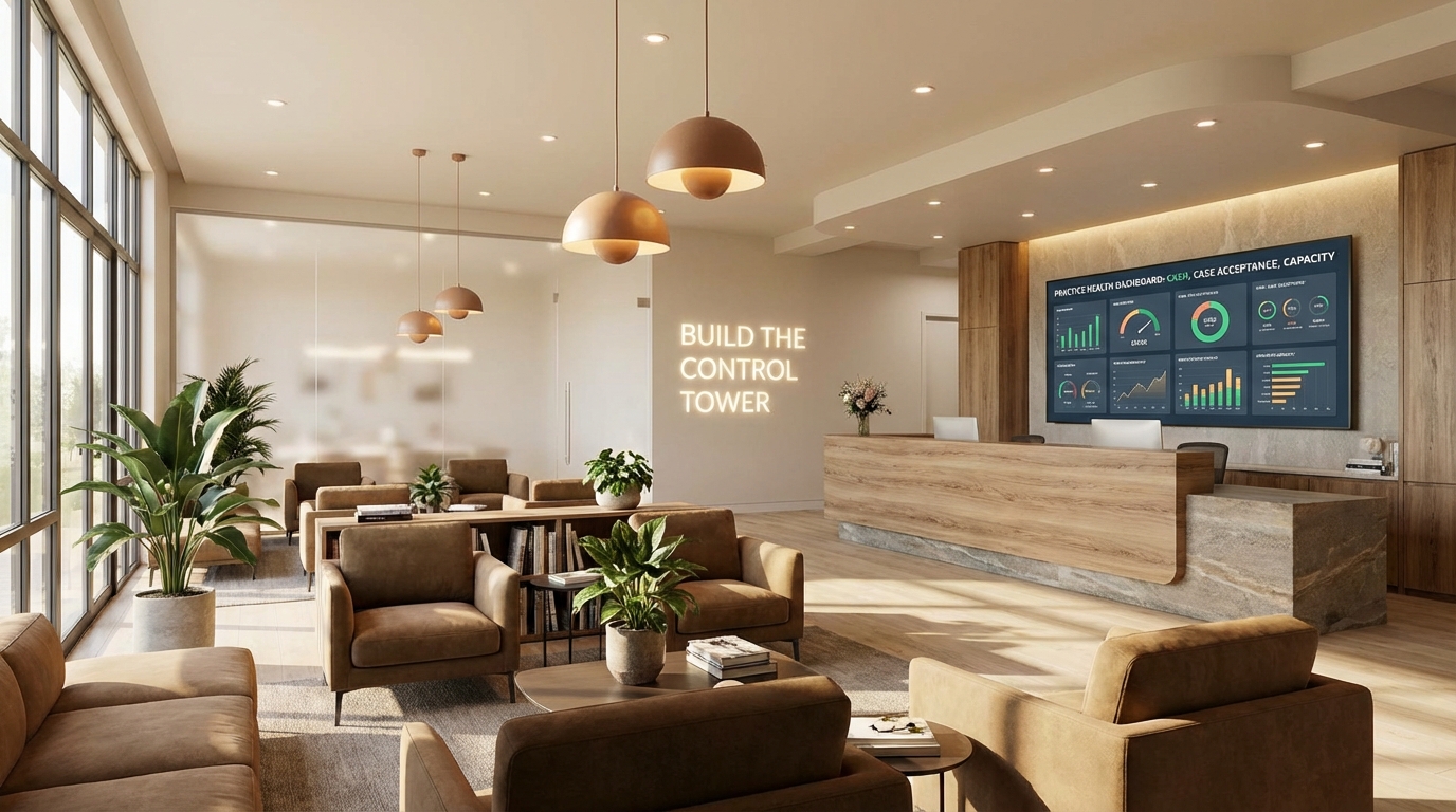 Dental Practice Financial Health Dashboard: Build the Control Tower for Cash, Case Acceptance, and Capacity - practice growth insights