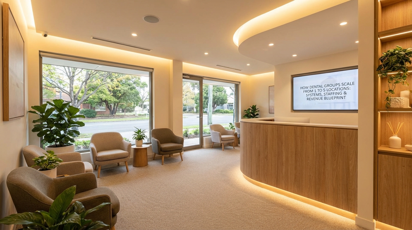 How Dental Groups Scale From 1 to 5 Locations: Systems, Staffing & Revenue Blueprint - practice growth insights