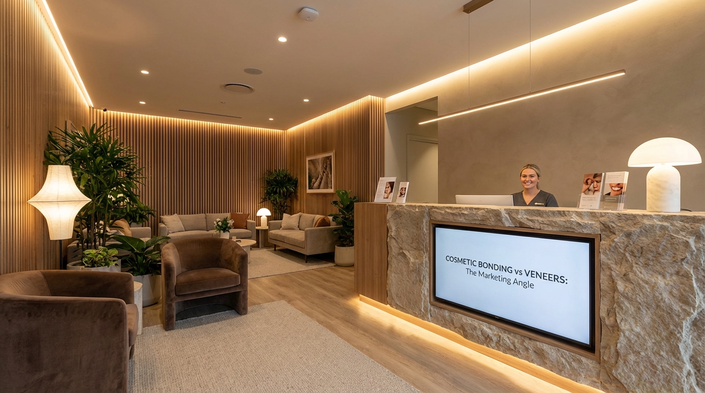 Cosmetic Bonding vs Veneers: The Marketing Angle - practice growth insights