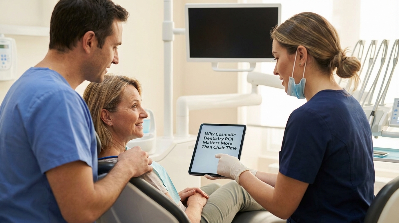 Why Cosmetic Dentistry ROI Matters More Than Chair Time - dental marketing strategy
