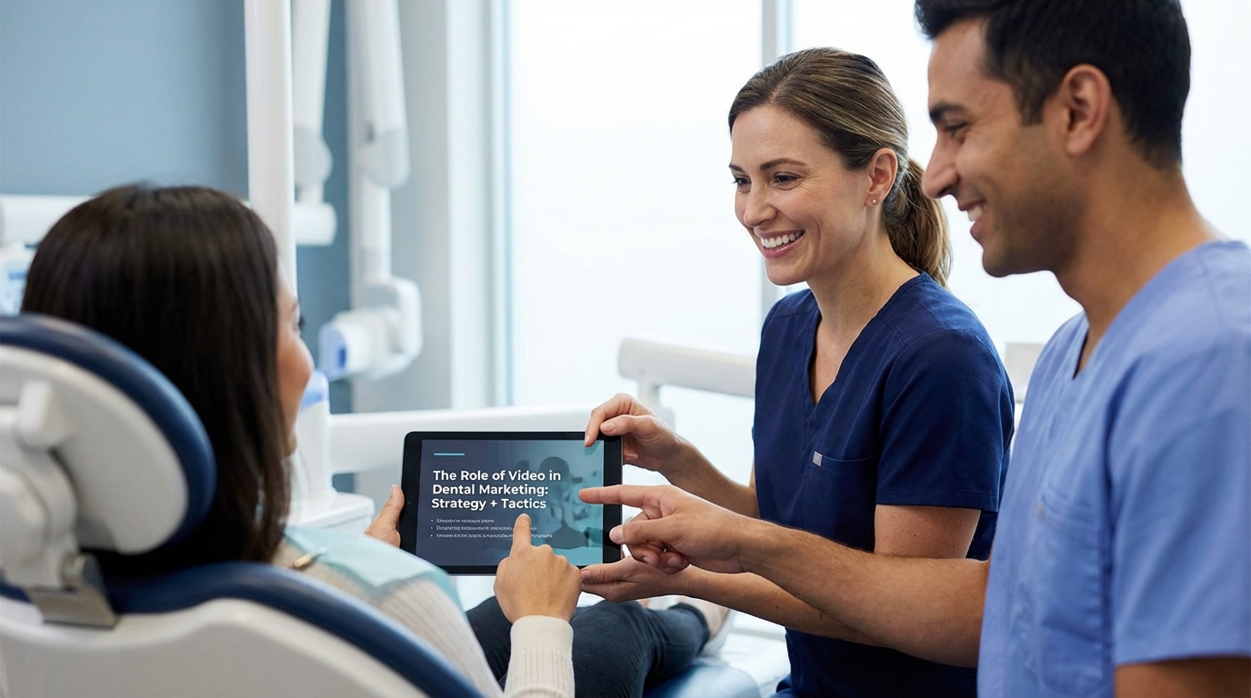The Role of Video in Dental Marketing: Strategy + Tactics - dental marketing strategy