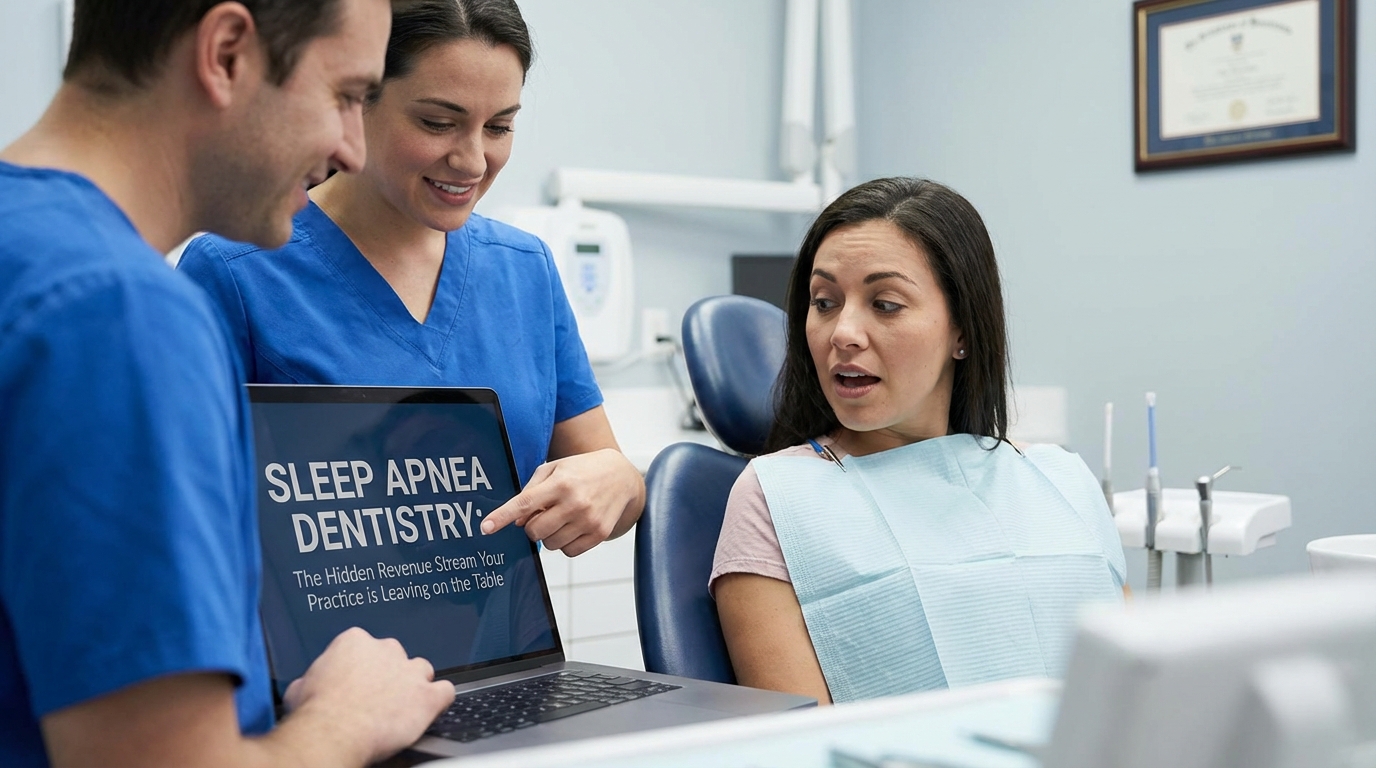 Sleep Apnea Dentistry: The Hidden Revenue Stream Your Practice is Leaving on the Table - dental marketing strategy