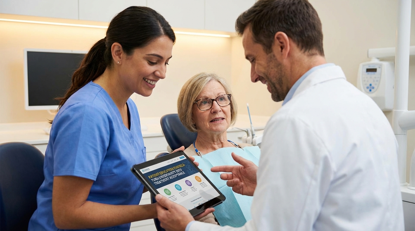 Patient Education Funnels: Turn Uncertainty Into Treatment Acceptance - dental marketing strategy