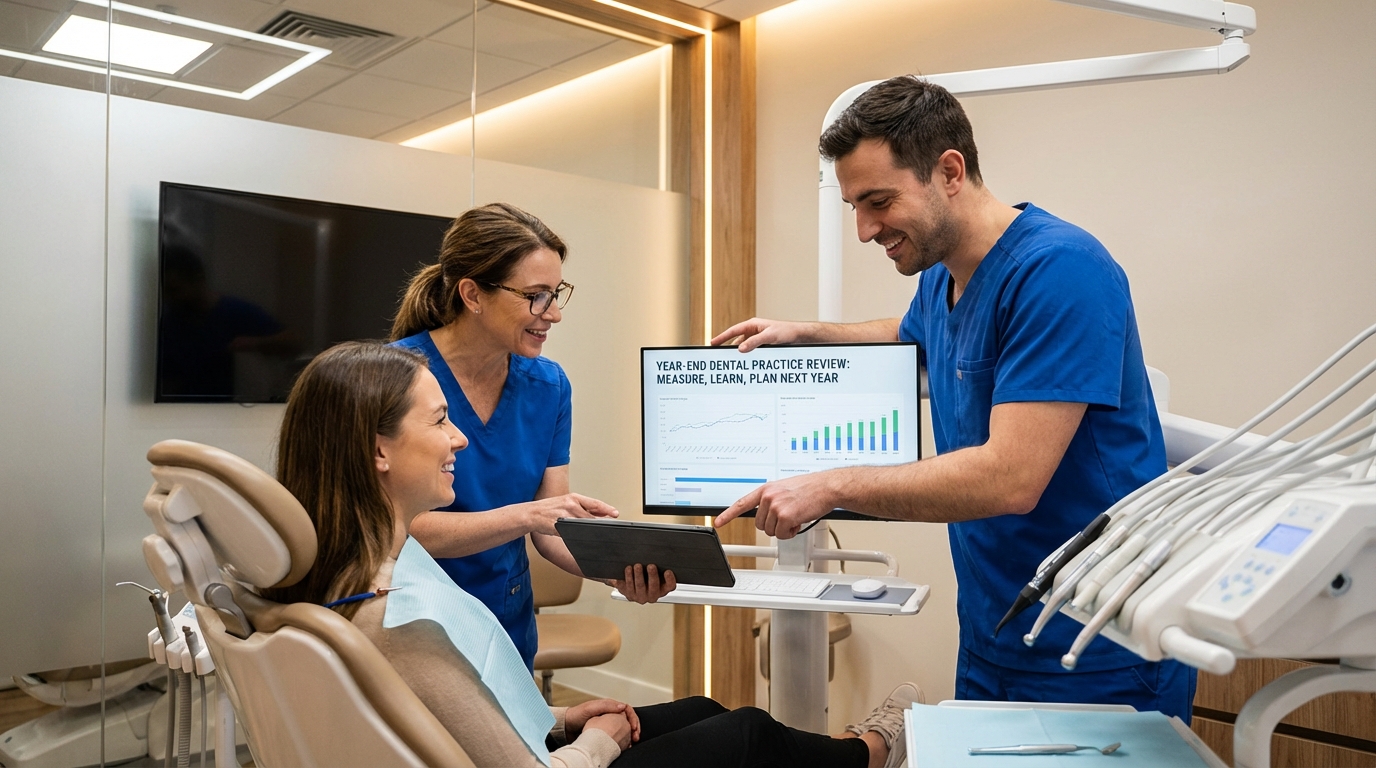 Year-End Dental Practice Review: Measure, Learn, Plan Next Year - dental marketing strategy