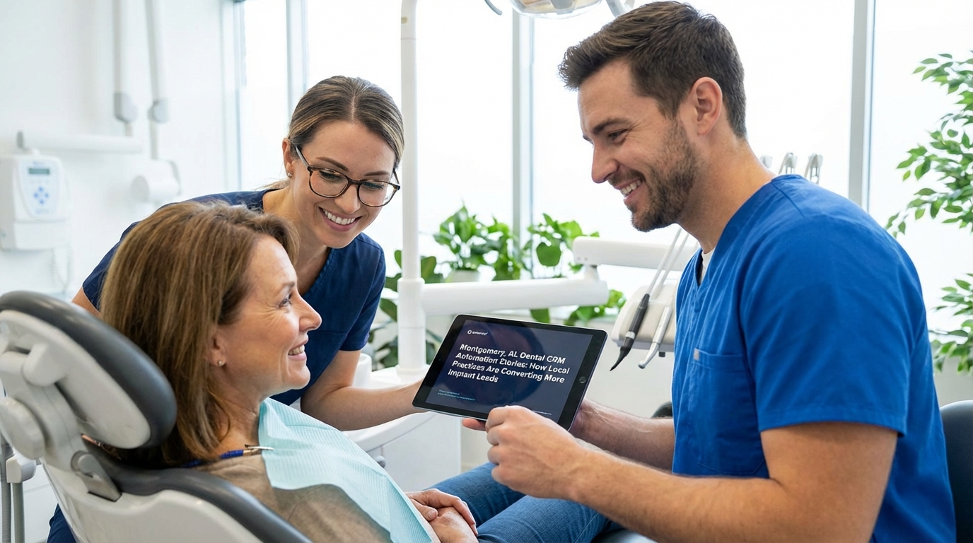 Montgomery, AL Dental CRM Automation Stories: How Local Practices Are Converting More Implant Leads - dental marketing strategy