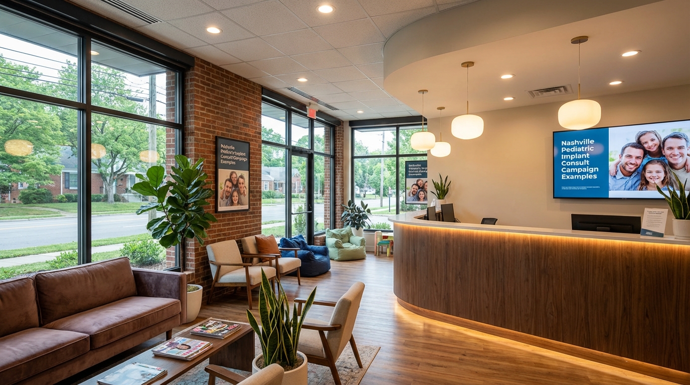 Nashville Pediatric Implant Consult Campaign Examples - practice growth insights
