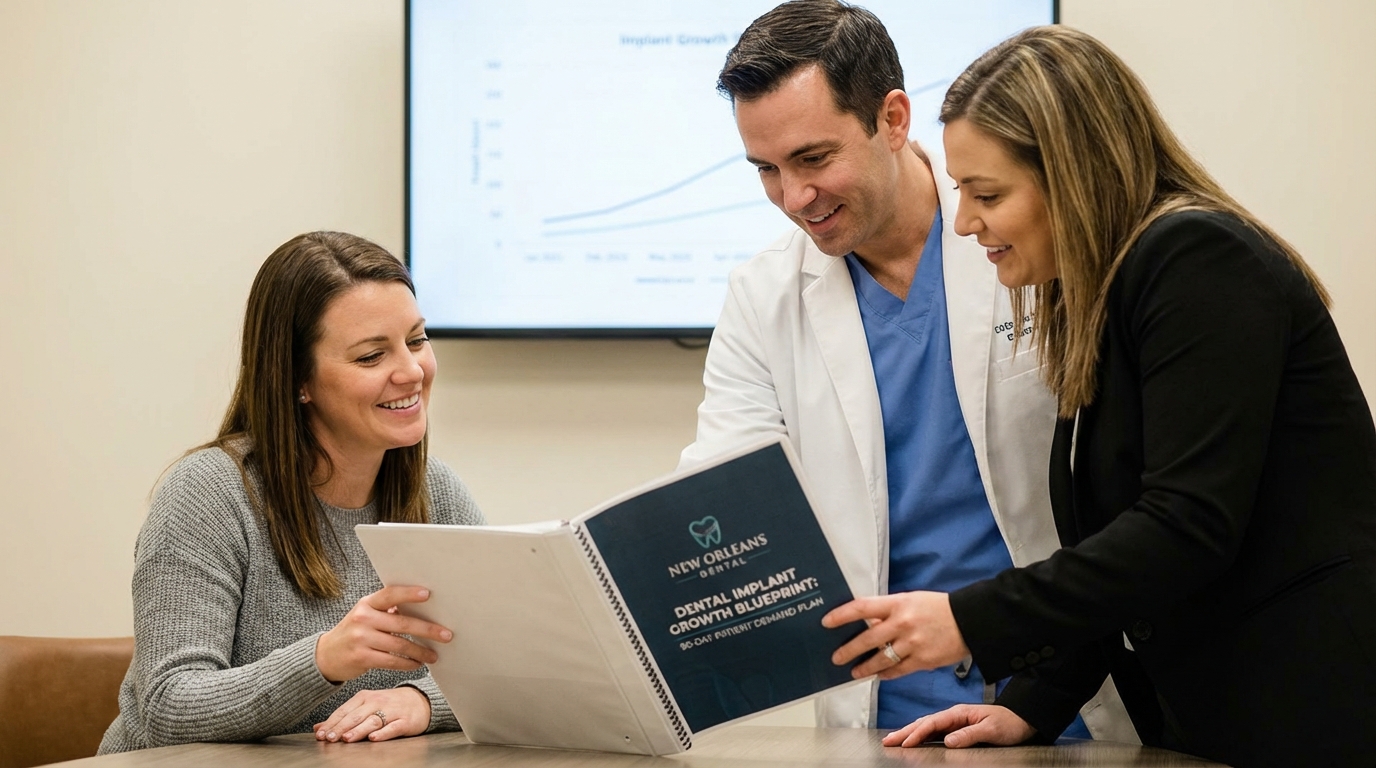 New Orleans Dental Implant Growth Blueprint: 90-Day Patient Demand Plan - dental marketing strategy