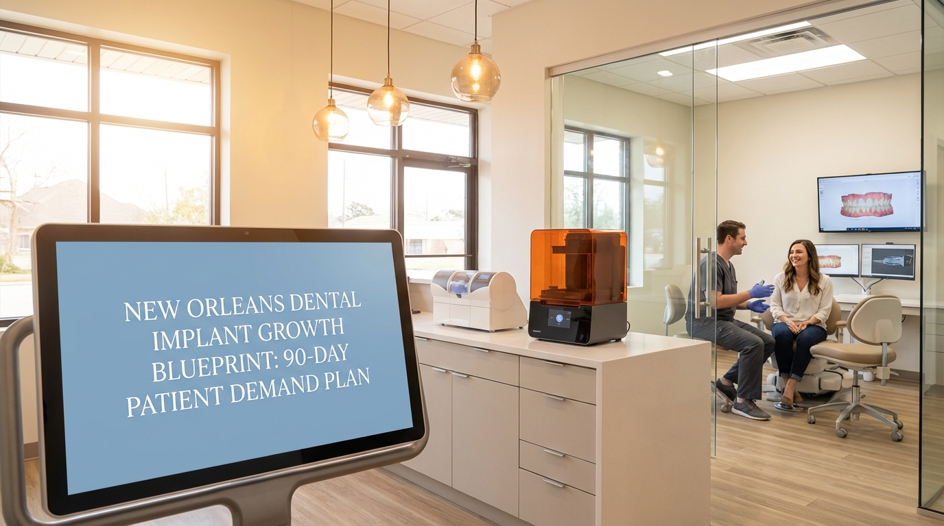 New Orleans Dental Implant Growth Blueprint: 90-Day Patient Demand Plan