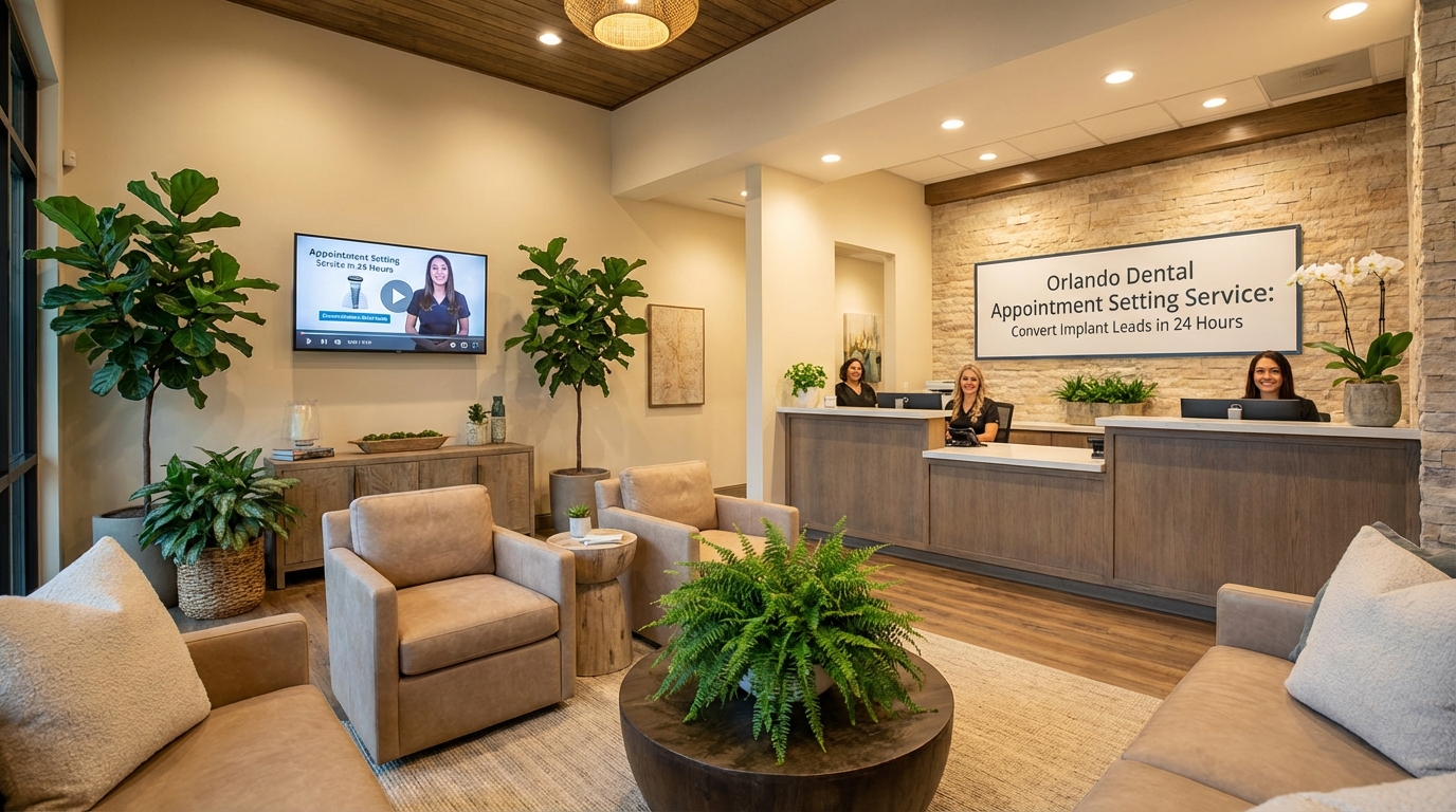 Orlando Dental Appointment Setting Service: Convert Implant Leads in 24 Hours - practice growth insights