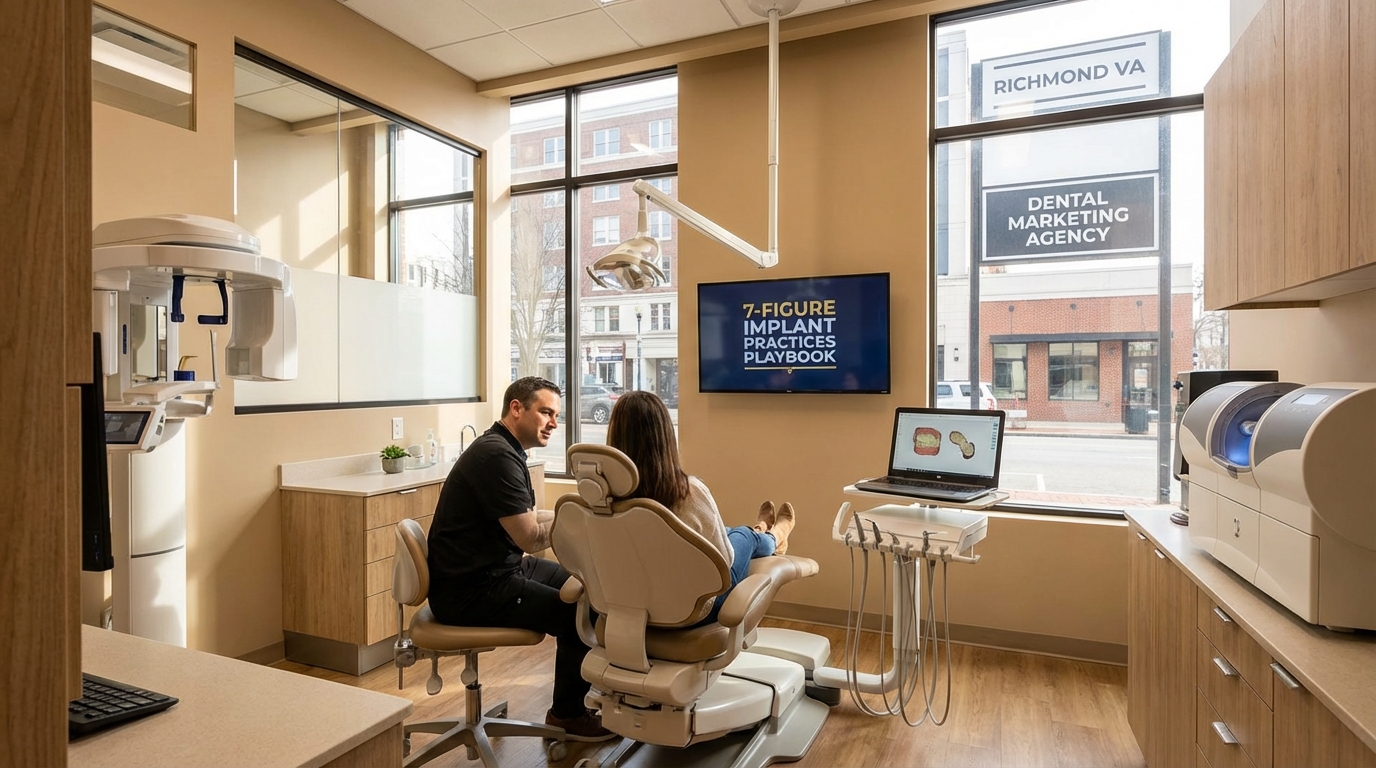 Richmond VA Dental Marketing Agency Playbook for 7-Figure Implant Practices