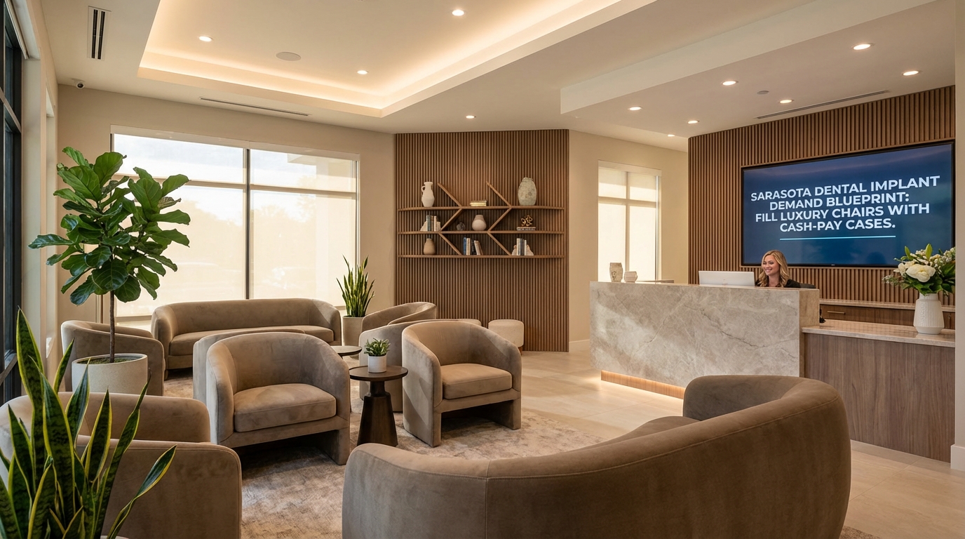 Sarasota Dental Implant Demand Blueprint: Fill Luxury Chairs With Cash-Pay Cases - practice growth insights