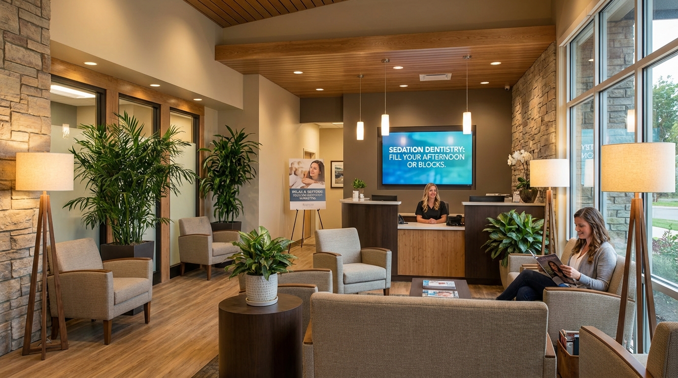 Sedation Dentistry Marketing That Fills Afternoon OR Blocks - practice growth insights