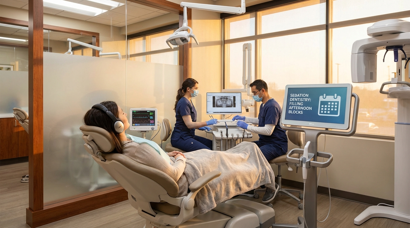 Sedation Dentistry Marketing That Fills Afternoon OR Blocks