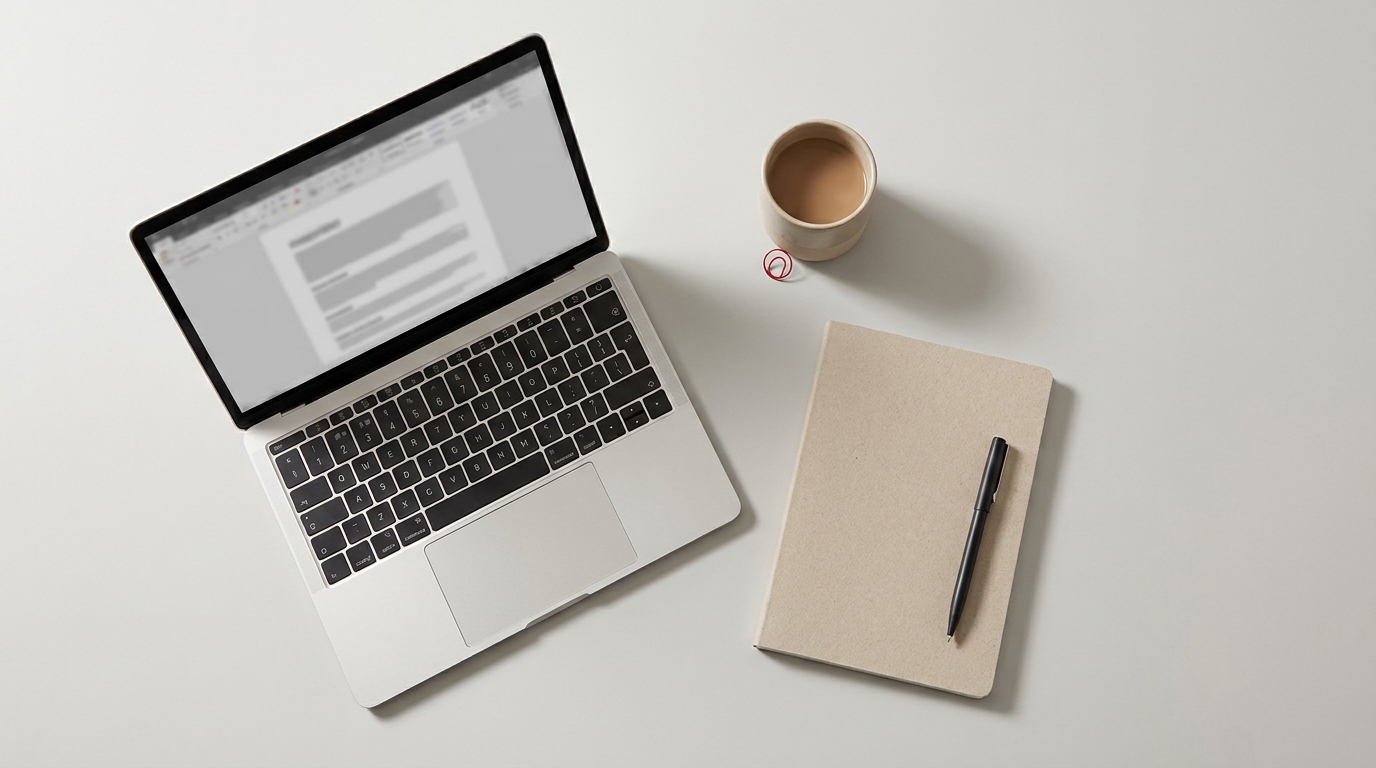 A workspace where dental content is planned and written