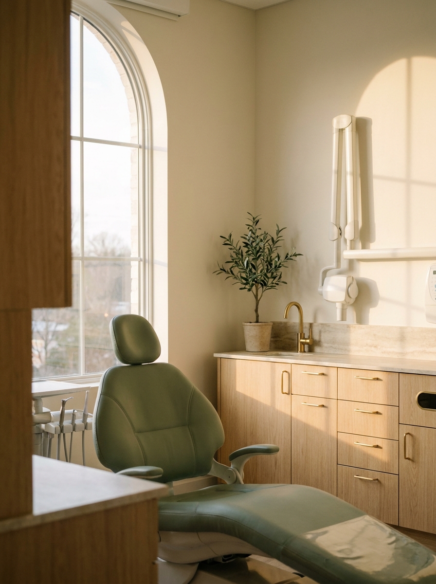 Modern dental treatment room