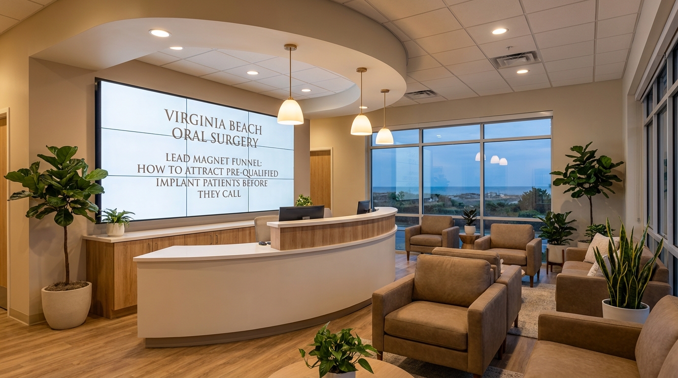 Virginia Beach Oral Surgery Lead Magnet Funnel: How to Attract Pre-Qualified Implant Patients Before They Call - practice growth insights