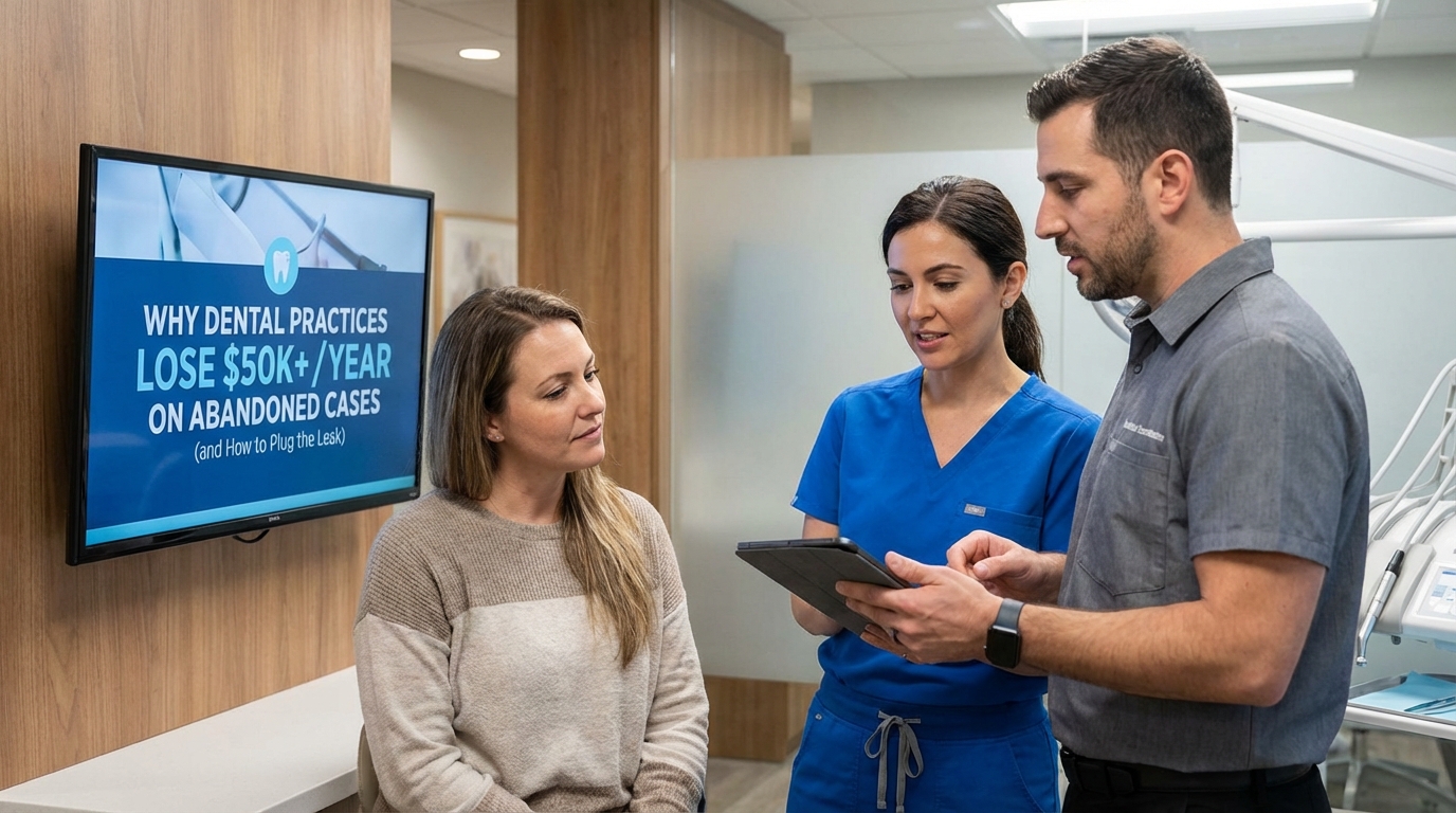 Why Dental Practices Lose $50K+/Year on Abandoned Cases (and How to Plug the Leak) - dental marketing strategy